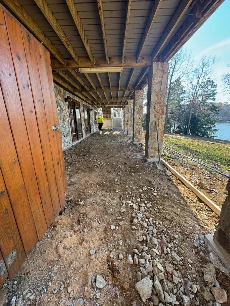 Step 1: Site excavation and grading — Old North Concrete Co.