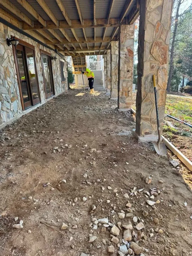 Step 2: Sub-base compaction — Old North Concrete Co.